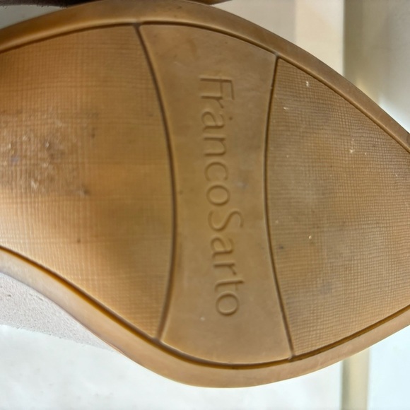 FRANCO SARTO Sz 9 Takoma Booties Low Top Pointy Toes Western Styling Boots - Picture 10 of 11